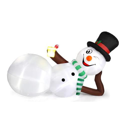 Lying Gingerbread Yard Decor